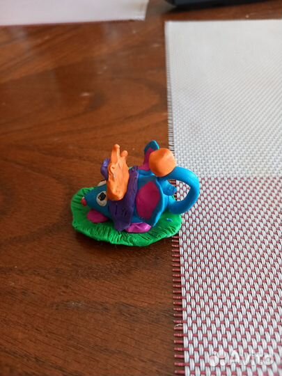 Мышка из пластилина