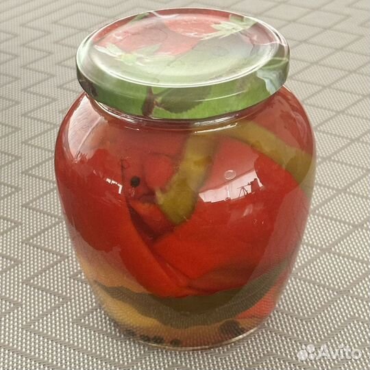 Перец болгарский маринованный с медом