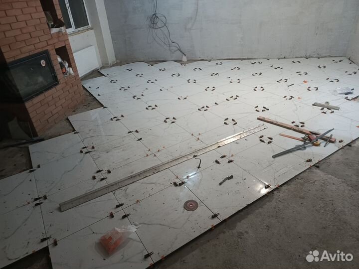 Плиточные работы, укладка плитки