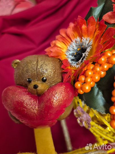 Карета с игрушками. Конфетница