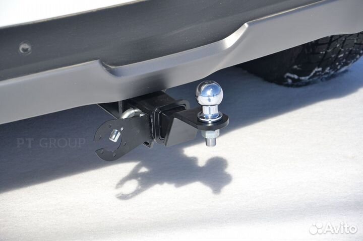 Фаркоп (тсу) под квадрат для Hyundai Creta