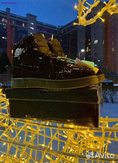 Кроссовки Nike Air Jordan тёплые (Арт.87125)