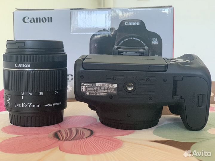 Canon 800D KIT 18-55 STM