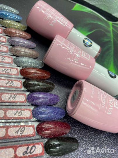 Светоотражающий гель-лак ICE nova