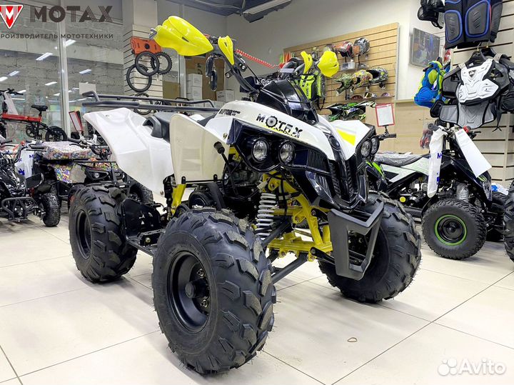 Квадроцикл Raptor Super LUX 125 Желтый