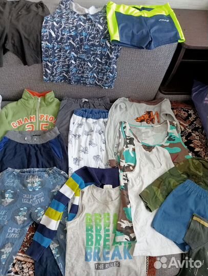 Вещи пакетом на мальчика 98 104