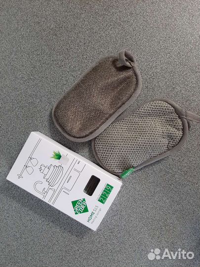 Губка для мытья посуды Green Fiber