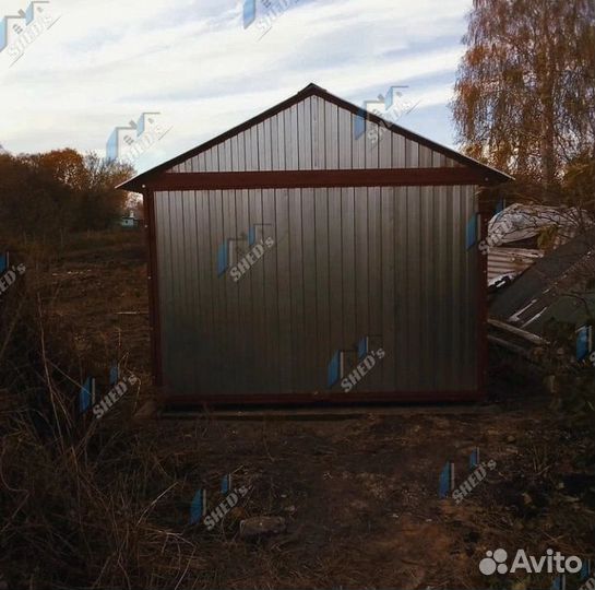 Гараж-пенал от производителя. Доставка и сборка