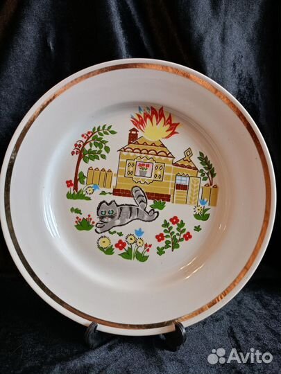 Детская посуда времён СССР