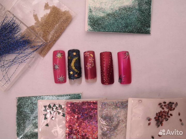 Блёстки для поделок, ногтей, маникюра