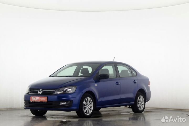 Volkswagen Polo 1.6 AT, 2019, 128 100 км