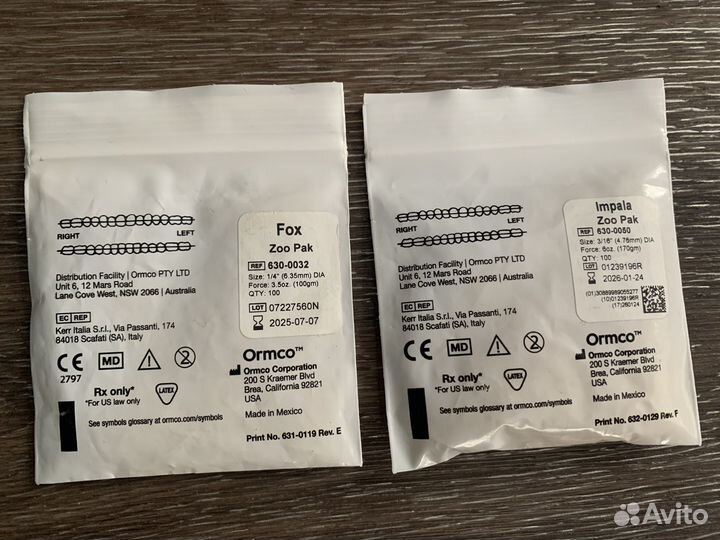 Эластики для брекетов