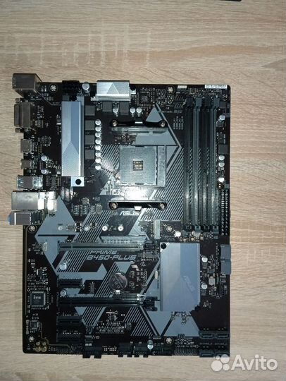 Материнская плата asus prime B450-Plus