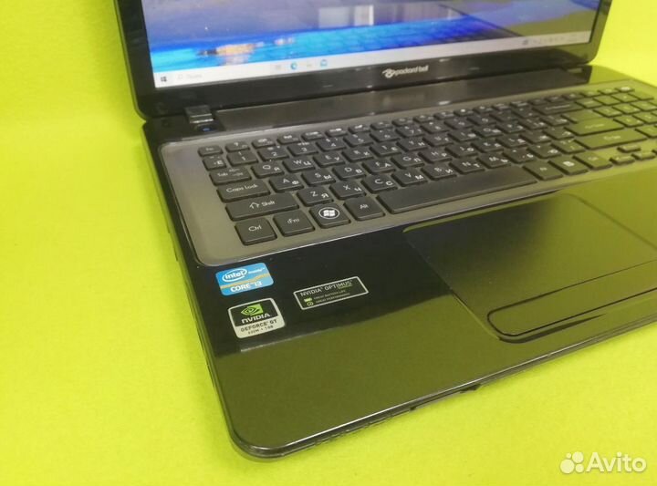 Игровой ноутбук Packard Bell i3/8 гб/экран 17/Ssd