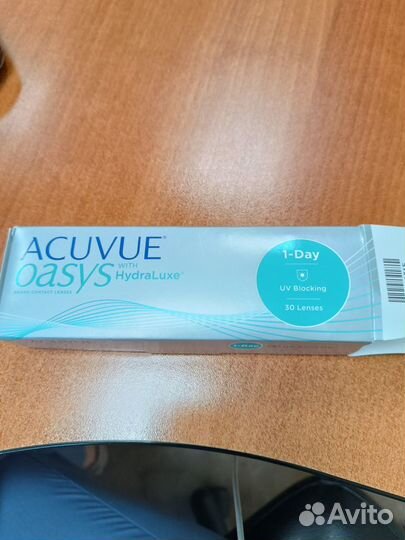 Линзы acuvue oasys минус 2,5 - 25 шт