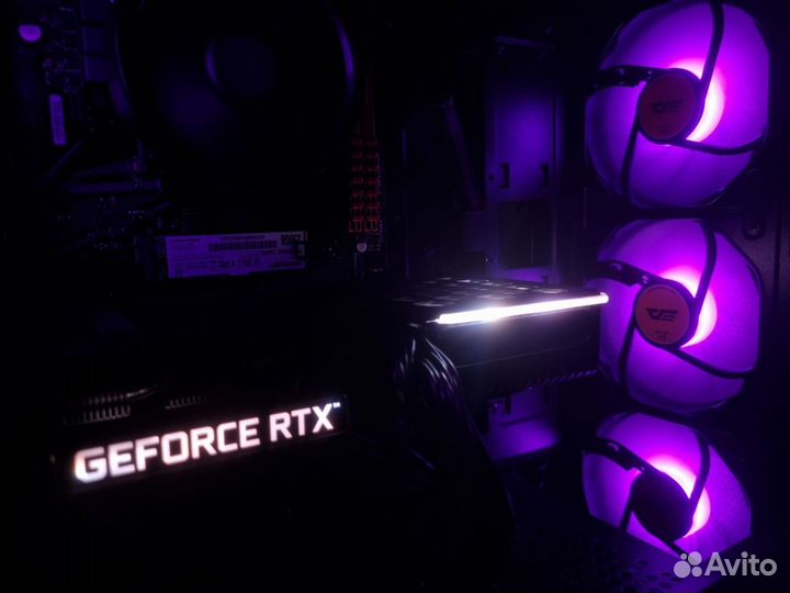 Игровой пк rtx 3060 ti + Ryzen5 5500