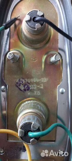 Фонари задние с лампочками Москвич 408 СССР