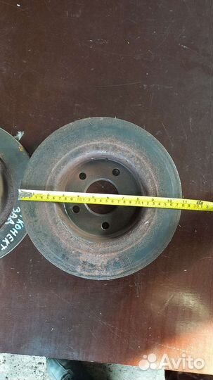 Диск тормозной. Задний. Форд. Торнео Коннект