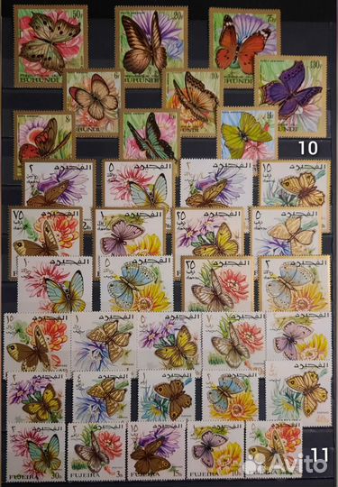 Коллекция редких марок Фауна 4 (чистые )