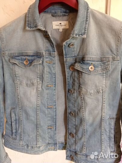 Джинсовая куртка женская Tom Tailor оригинал 44 р