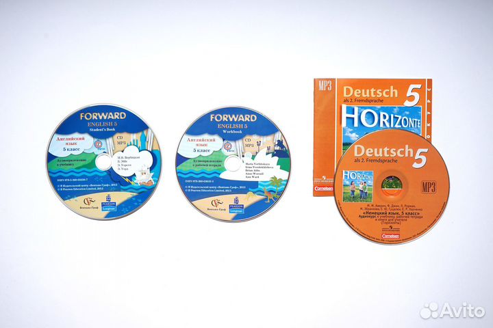 Школьные учебники. Иностранные языки, русский и др