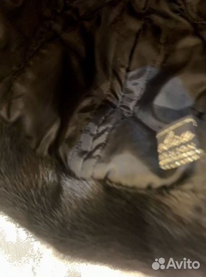 Шапка норковая с полями