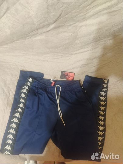 Широкие штаны каппа на лампасах