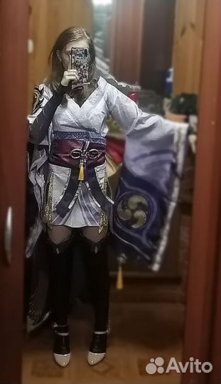 Геншин Импакт Райден Сегун (Эи) косплей