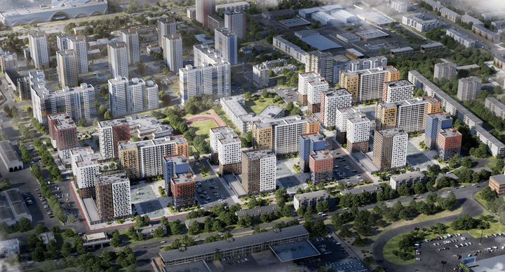 3-к. квартира, 72,4 м², 8/15 эт.