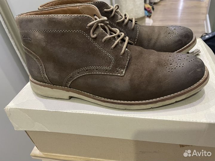 Мужские ботинки clarks 42
