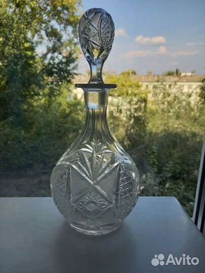 Графин хрустальный СССР