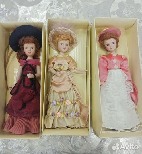 Коллекционные фарфоровые куклы / листайте фото
