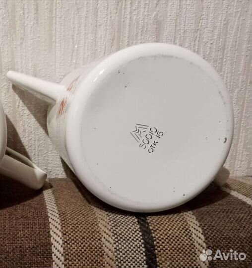 Кофейник эмалированный СССР