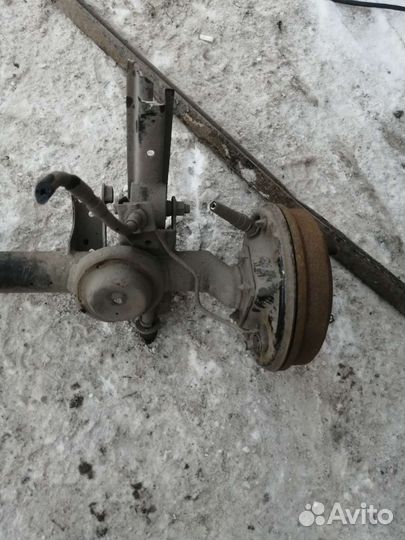 Задная балка в сборе дэу матиз