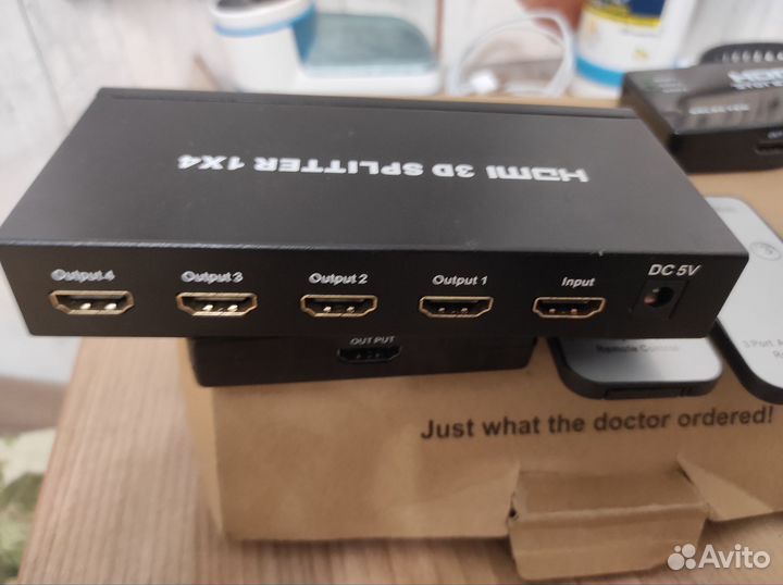 Hdmi splitter 1x4