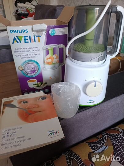 Пароварка блендер philips avent