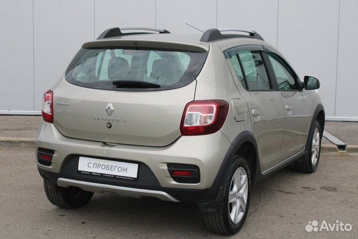Renault Sandero Stepway 1.6 МТ, 2017, 134 976 км