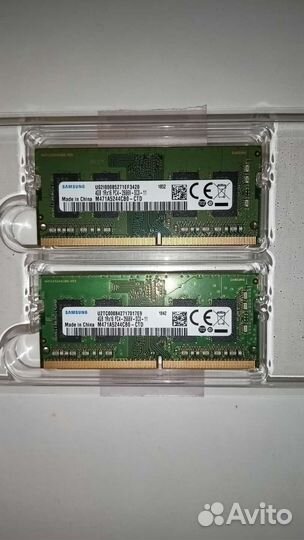 Оперативная память ddr4 sodimm 8gb (4gbx2)