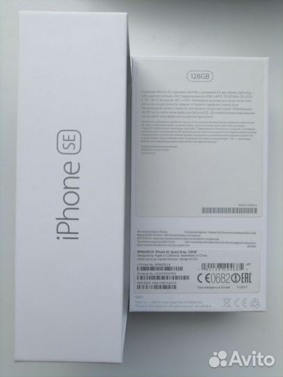 Apple iPhone SE 128 гб «серый космос»