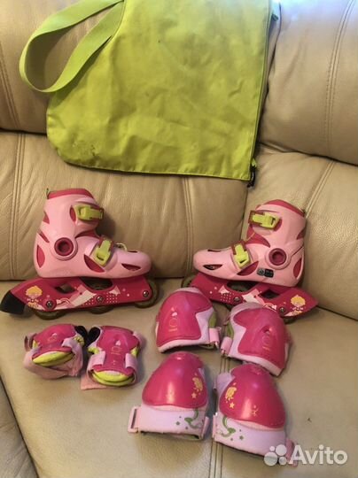 Детские ролики и защита. Р. 26-28