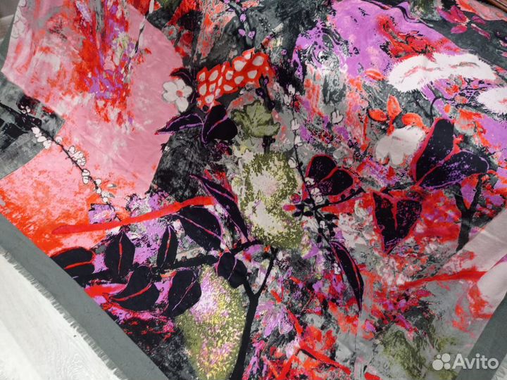 Платок теплый salvatore fefagamma 95cm италия