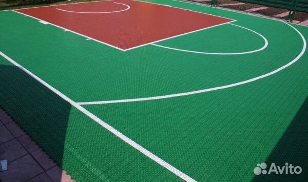 Пластиковое покрытие для спортивных площадок