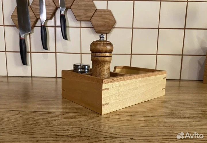 Салфетница с отделом для специй