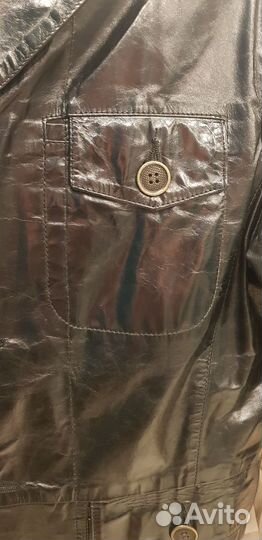 Кожаный пиджак