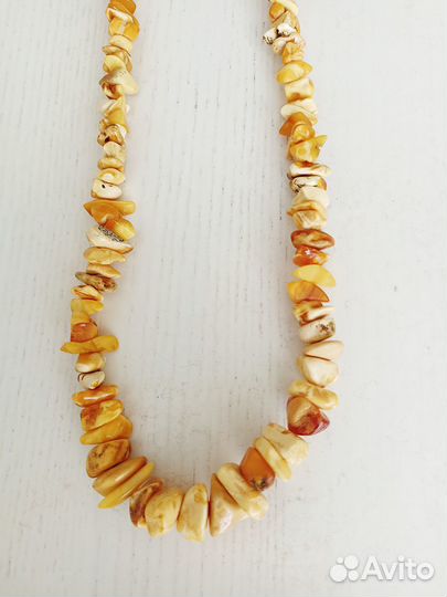 Янтарные бусы СССР