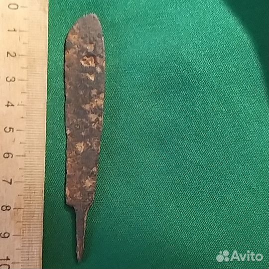 Редкий нож с жирным клеймом, Византия