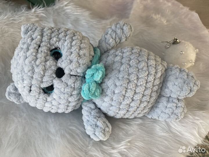 Игрушки ручной работы котик мася