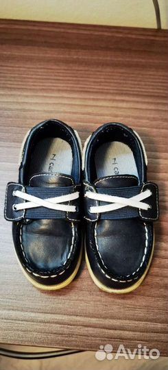 Мокасины топсайдеры для мальчика 23 Carter's