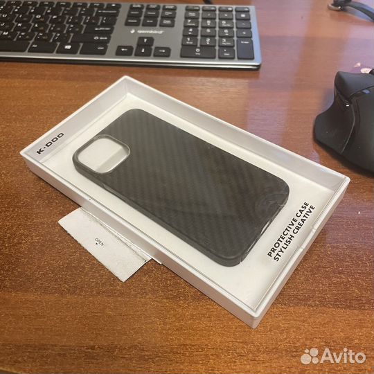 Чехол на iPhone 12 mini kevlar
