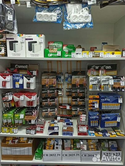 Батарейка 2*A,3*А,CR,крона,C,D